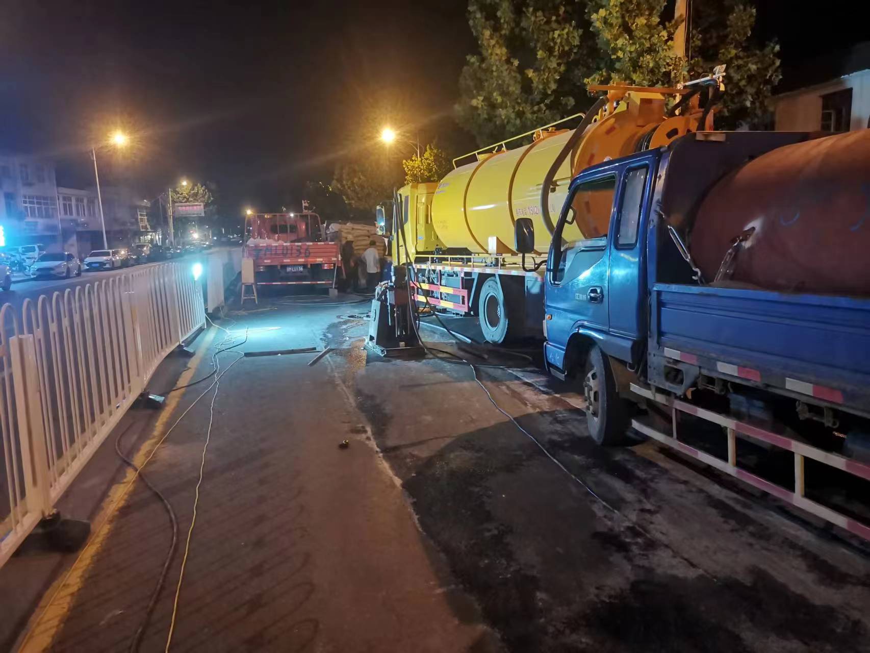 东城街道路面压密注浆